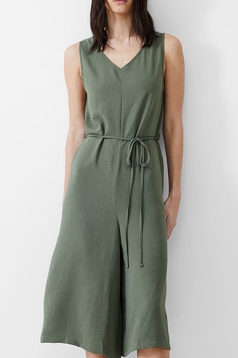 CULOTTE CRINKLE JUMPSUIT KHAKI 1