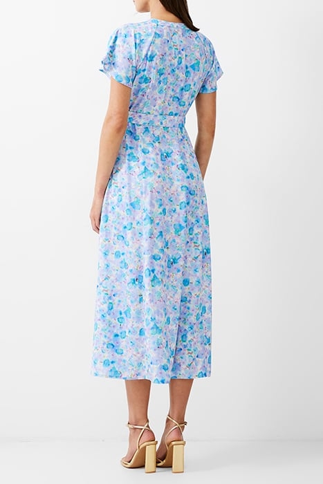 GRETHA BELT LONG DRESS STILL WATER 2