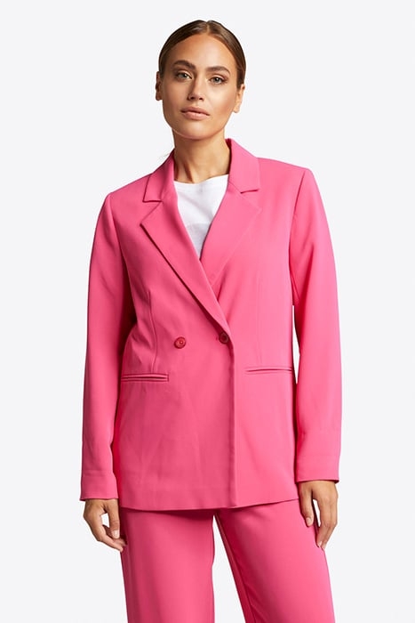 RELAXED BLAZER RASPBERRY PINK 1