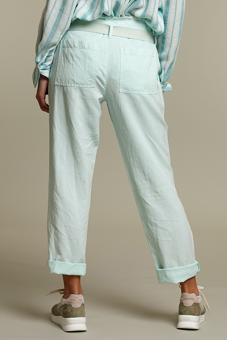 GREEN HIGH WAIST PANTS 2