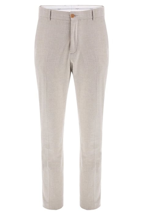 ROGER CLASSIC CHINO HERB TAN TAILORED PANT 4