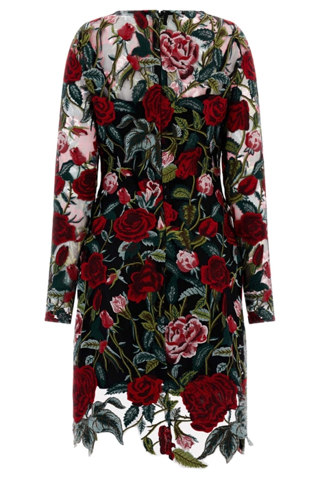ROSA DRESS BLACK FLORAL MULTI 4