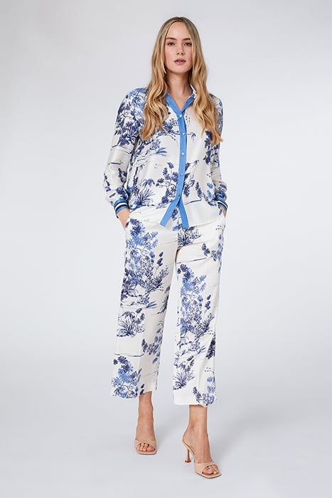 PRINTED CROPPED TROUSERS FANTASY 3