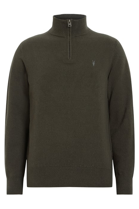 KILBURN ZIP FUNNEL DARK IVY GREEN 4