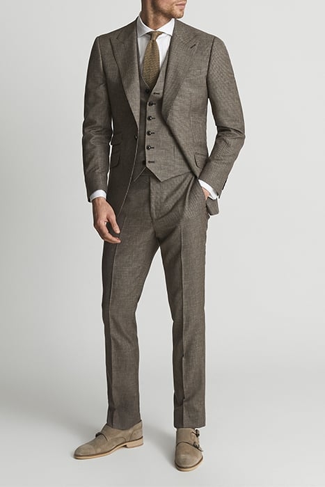 DOME-SB SIX BUTTON PUPPYT BROWN 3