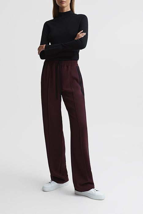 FRAZER-SIDE SWEATPANTS BURGUNDY 3