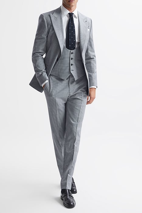 GRANGE HS-PUPPYTOOTH HORS NAVY/WHITE 5