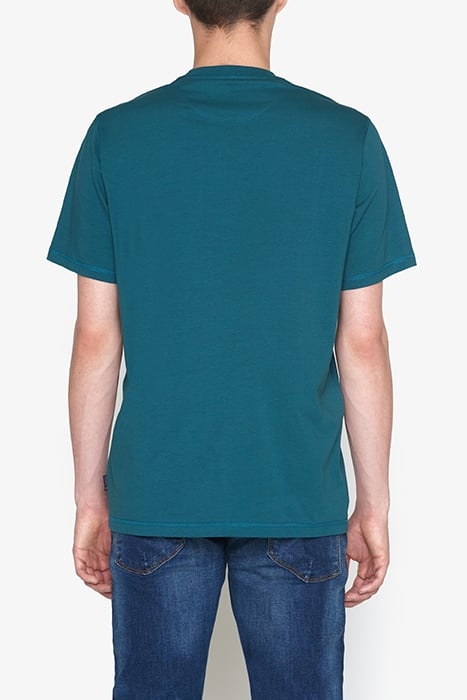 ELIASSI CHEST PRINT TEE + ATLANTIC GREEN 2
