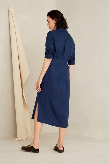 MAGGY WORKER BLUE LINEN 2