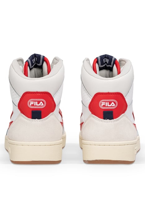 FILA SEVARO MID WMN WHITE-FILA RED 4