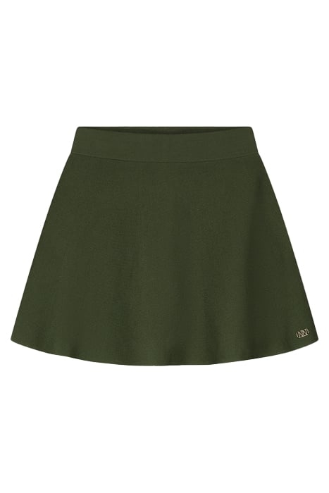 INDIE SKIRT DARK GREEN 1