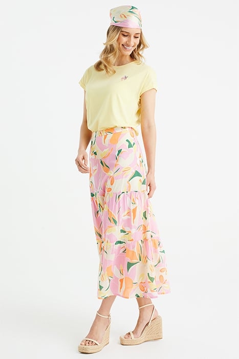 SKIRT MAXI LENGTH PINK 3