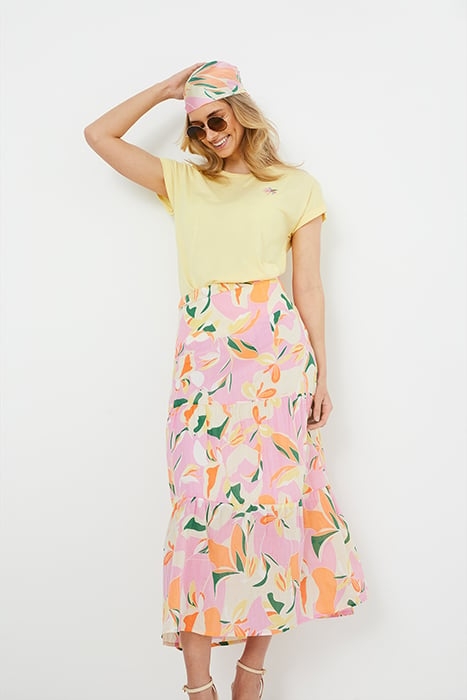 SKIRT MAXI LENGTH PINK 5