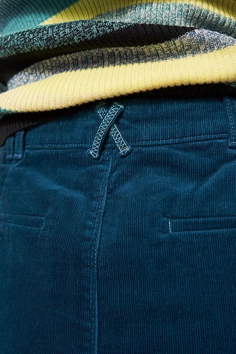 MELODY CORD SKIRT DARK TEAL 5