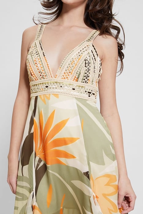 SL SERENA DRESS FOLIAGE FORM PRINT 5