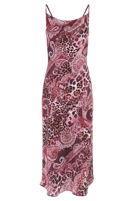 MARCIANO BY GUESS AKILINA DRESS PURPLE KASHMIR PRINT 3