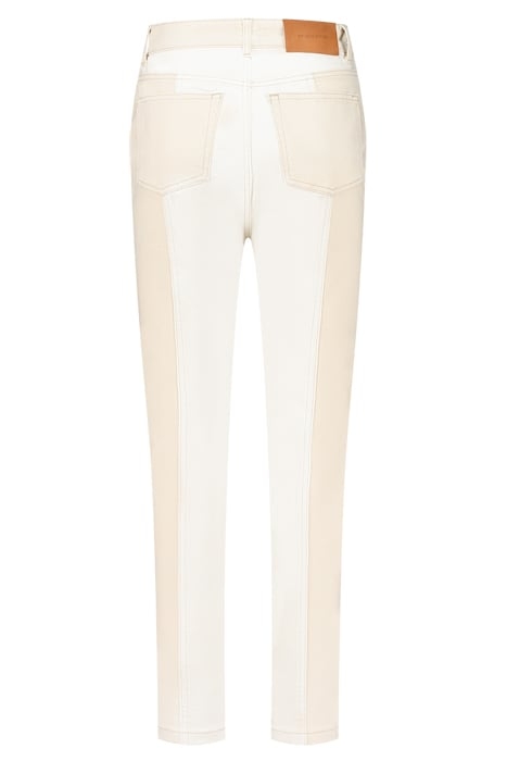 BOY TWO COLOR JEANS BEIGE 2