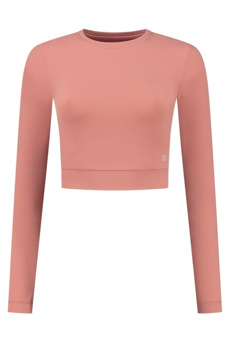 DESERT SPORT CROPPED TOP DESERT SAND 1