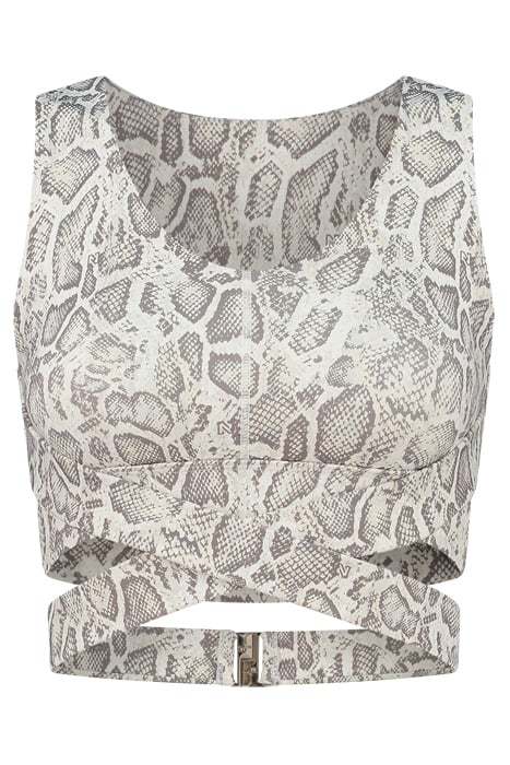 SNAKE WRAP SPORT TOP CREAM 1