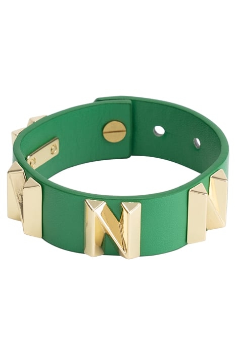N STUD BRACELET FERN GREEN 1