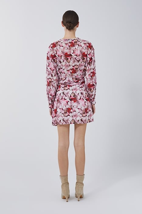 CEDARI DRESS IN MIXED PINK 3