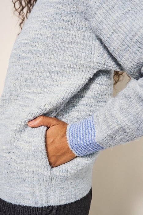 WEEKEND BOMBER GREY MARL 4