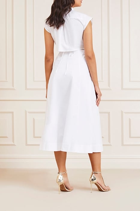 MARCIANO BY GUESS BALI SHIRT DRESS TRUE WHITE 7