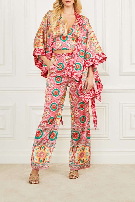 MARCIANO BY GUESS BABYLON SCARF TOP BLANKET PRINT 3