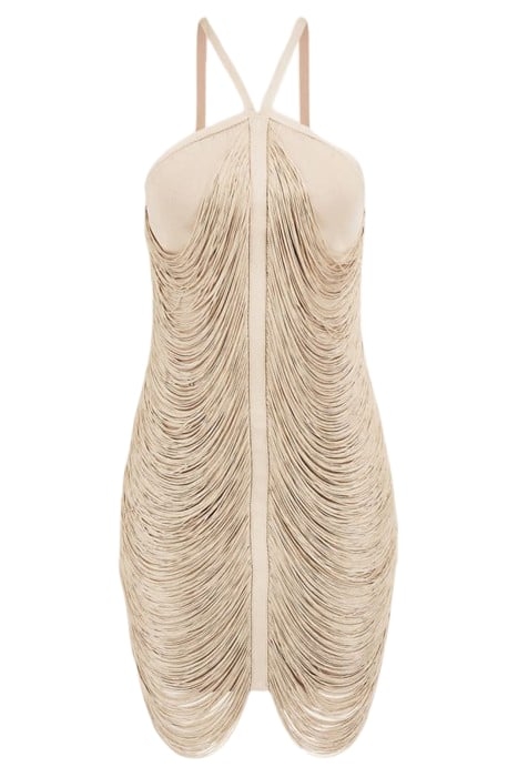 MARCIANO BY GUESS ANALISE BANDAGE DRESS FAWN TAUPE 4