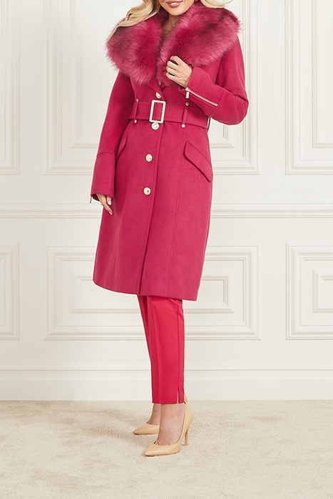 MARCIANO BY GUESS ALICE COAT VIVA PINK 2
