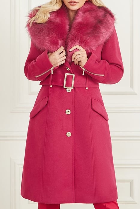 MARCIANO BY GUESS ALICE COAT VIVA PINK 4
