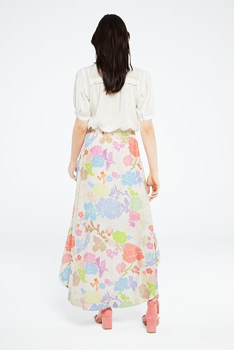KAIA SKIRT CREAM WHITE /PINK PA 2