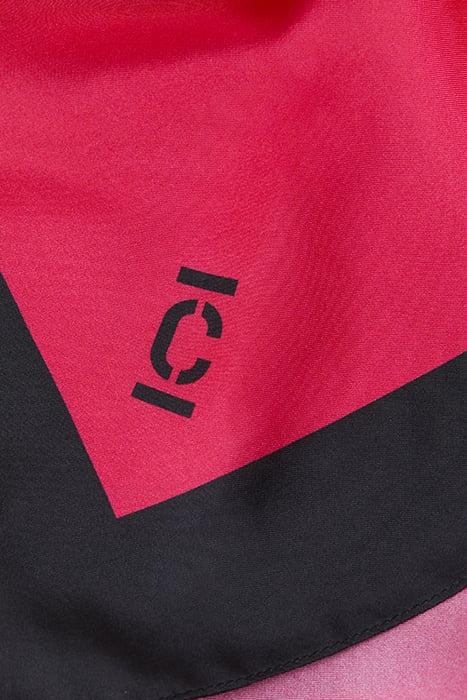 SILK SCARF RASPERRY PINK 3