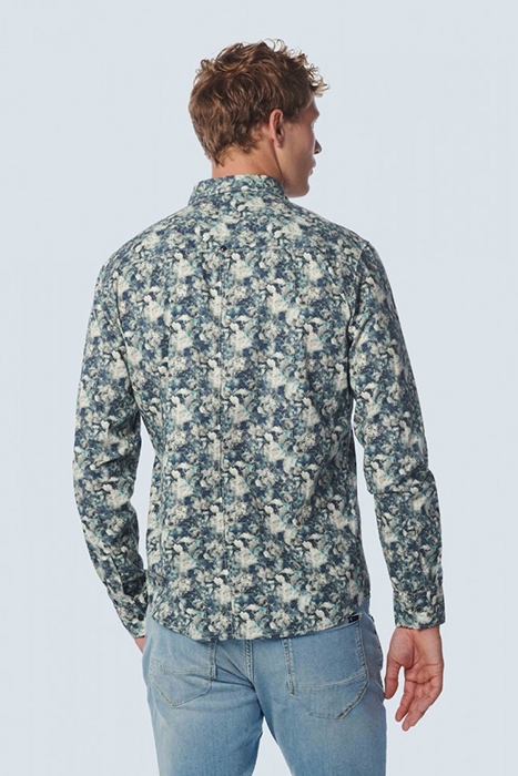 SHIRT STRETCH ALLOVER PRINTED STEEL 2