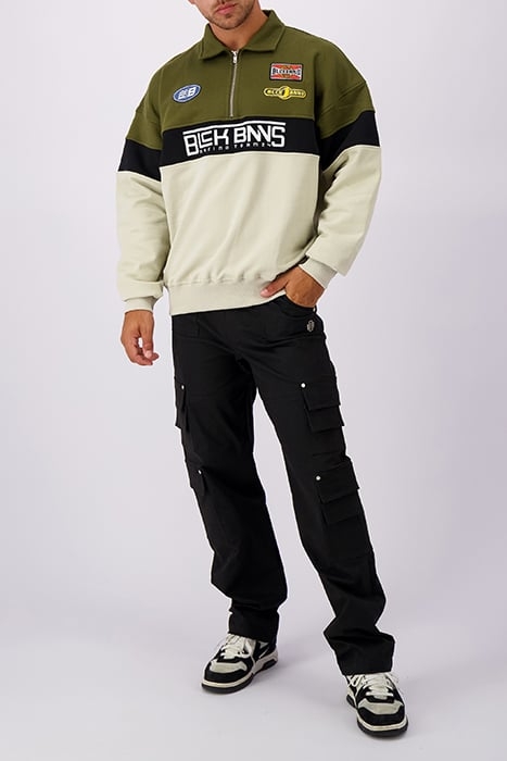 RACING ZIPPED SWEATER MULTI-COLOUR 4