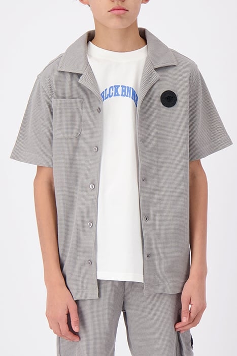 JR. WAFFLE SHIRT GREY 1