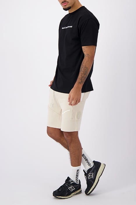 STRIPE SWEATSHORTS SAND 4