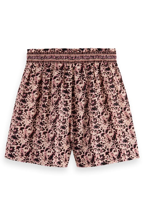 BLOCK FLORAL PRINTED SHORT BLOCK FLORAL 4