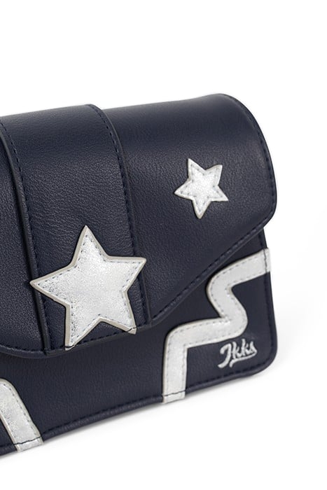 GIRLS’ NAVY HANDBAG WITH SILVER STARS 4