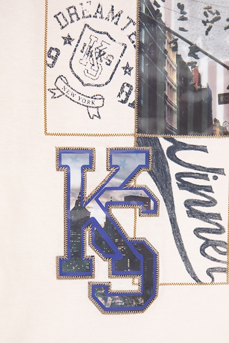 BOYS’ ECRU LENTICULAR IMAGES ORGANIC COTTON T-SHIRT 4