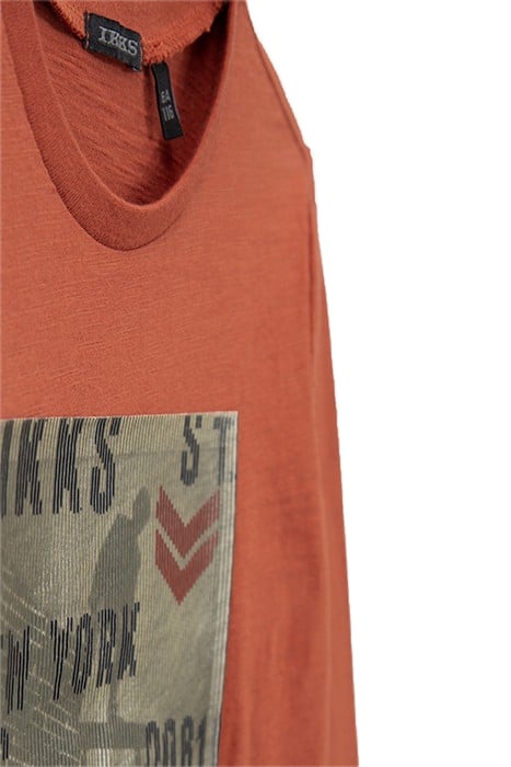 BOYS’ RED SKATEBOARDER RUBBER LENTICULAR IMAGE T-SHIRT 5