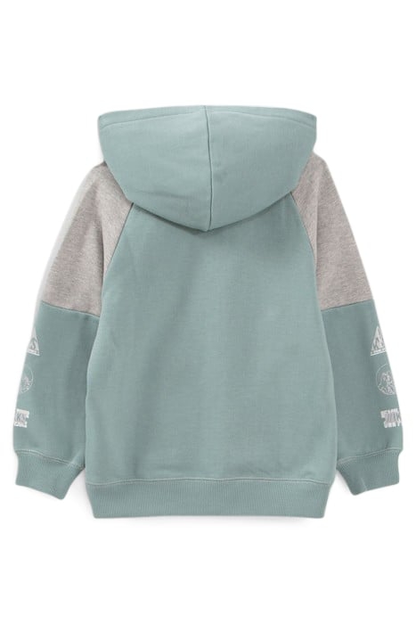 BOYS’ GREEN CARDIGAN WITH REFLECTIVE DETAILS 2