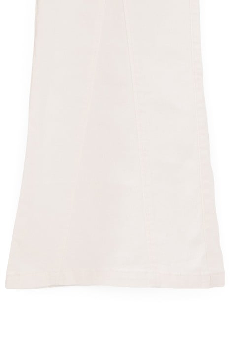 GIRLS’ WHITE WIDE-LEG MOM JEANS 4