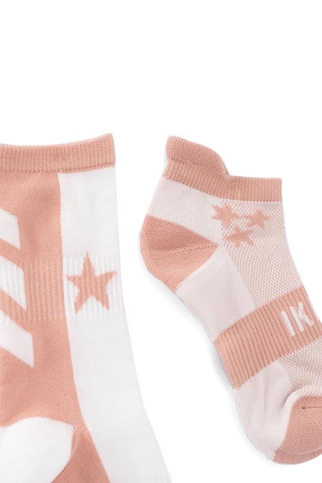GIRLS’ BEIGE/ECRU SPORT LAB SOCKS 4