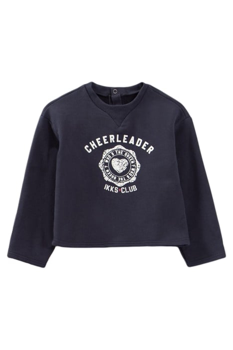 BABY GIRLS’ 2-IN-1 STAR PRINT DRESS WITH SWEATSHIRT 6