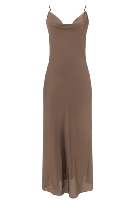 GUESS ECO AKILINA DRESS WALNUT SHELL 3