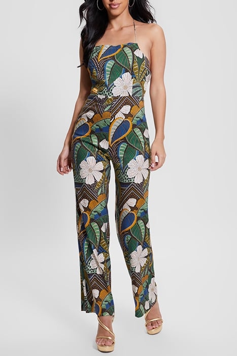 GUESS ECO LORI JUMPSUIT TROPICAL TRAVELER 1