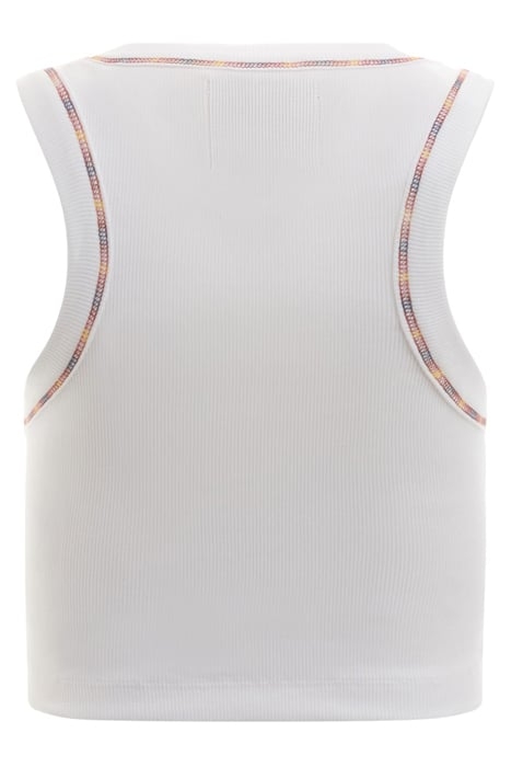 GUESS ECO SL GUESS LOVE CLUB T PURE WHITE 5