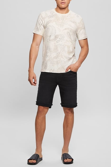 GUESS ECO ECO LINEN BLEND PAIS SALT WHITE MULTI 3