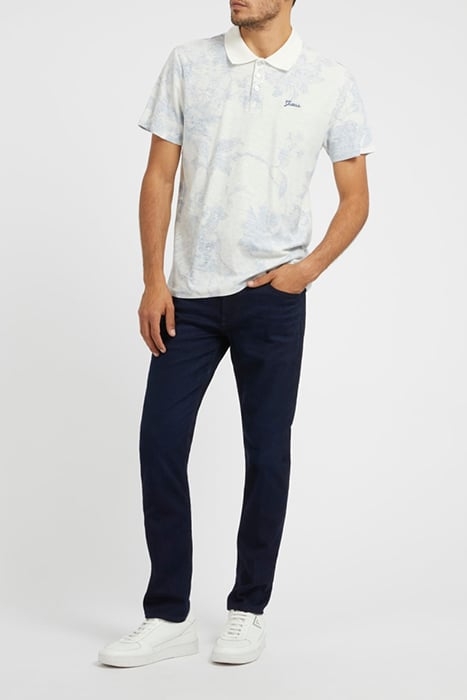 GUESS ECO SS ECO LINEN PORCELA SALT WHITE MULTI 3